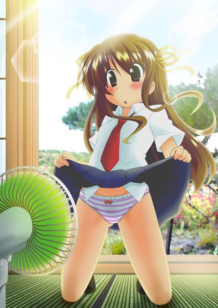 panties Anime girls peeing